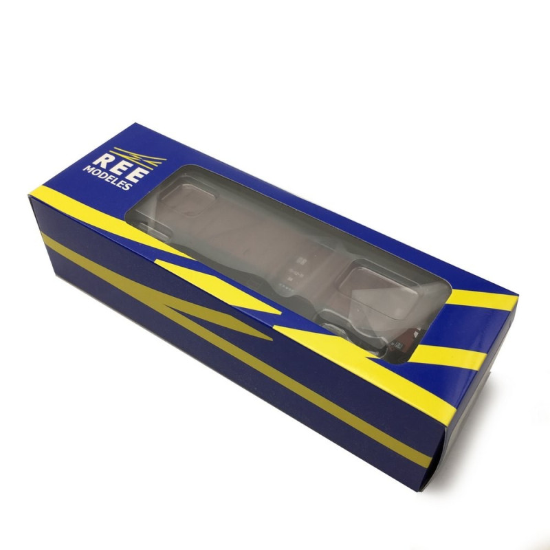 REE MODELES WB527 HO - Wagon COUVERT TP 2 Portes Ep.III DR - Rails
