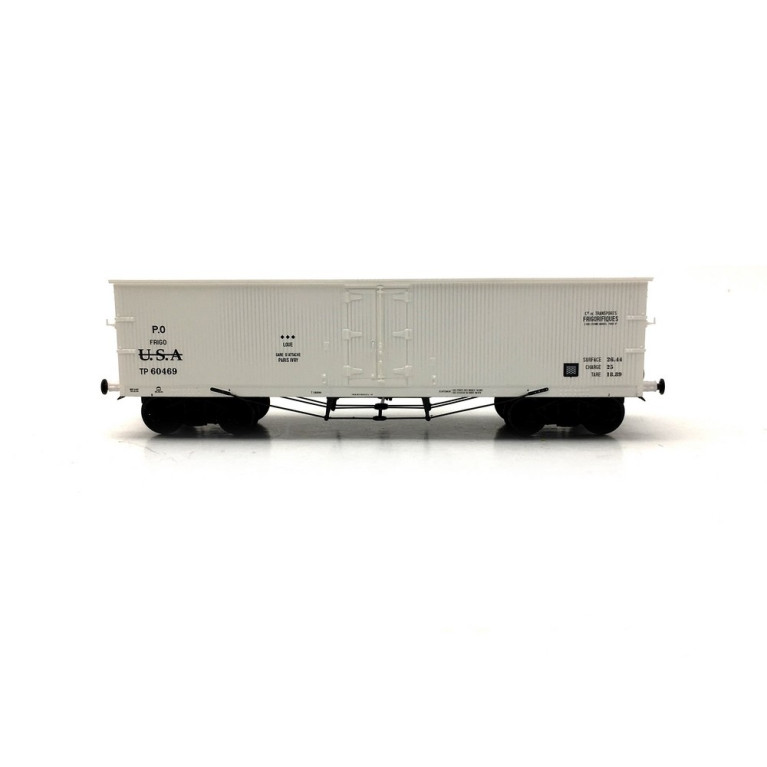 Wagon Frigo TP Ep II USA-HO 1/87-REE WB529