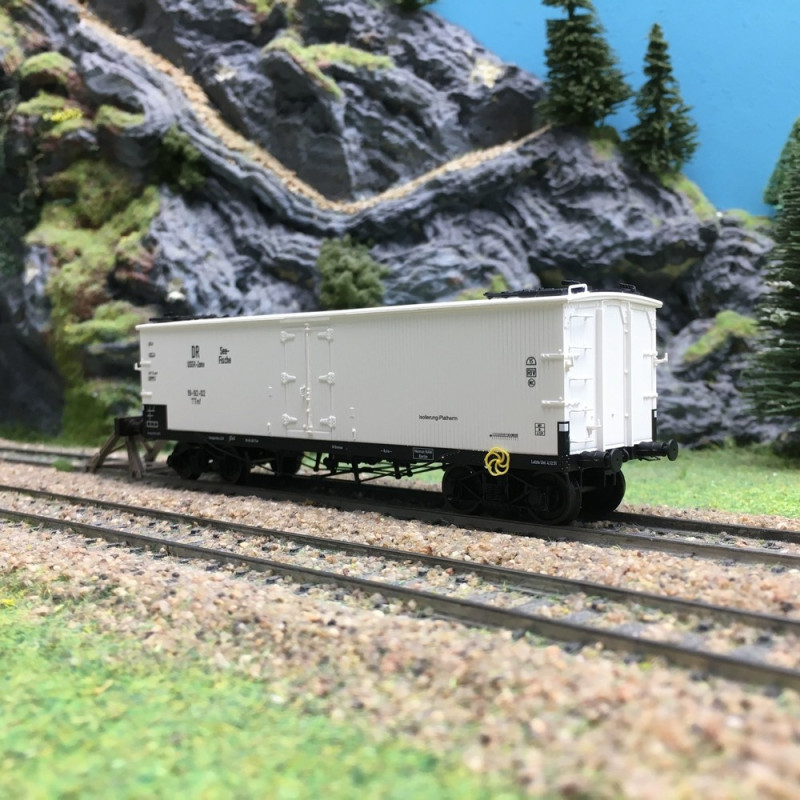 Wagon Frigo TP Orig. Trappes DR USSR Zone Ep III-HO 1/87-REE WB540