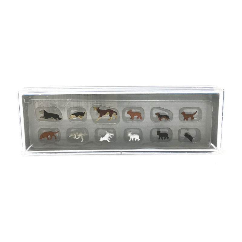 Chien et Chats-HO-1/87-PREISER 14165
