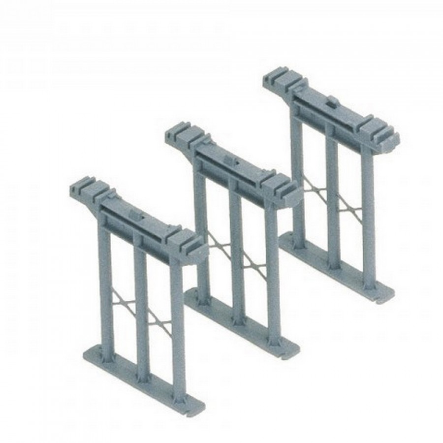 3 supports pour rampe-HO 1/87-HORNBY R659