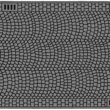 Rue pavée 1m x 66mm-HO-NOCH 60722