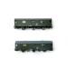 Coffret 2 wagons postaux DR Ep IV-HO 1/87-ROCO 74111