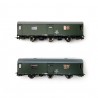 Coffret 2 wagons postaux DR Ep IV-HO 1/87-ROCO 74111