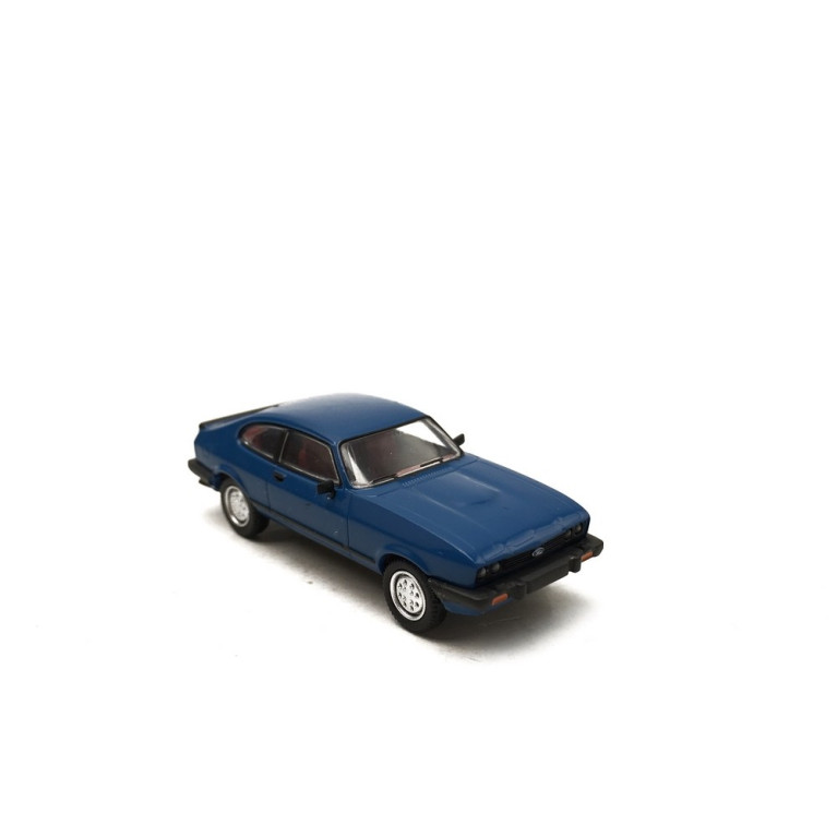 Ford Capri III Bleue-HO 1/87-BREKINA 19552