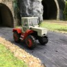 Tracteur Mercedes Trac 800 Gris/Rouge-HO 1/87-BREKINA 13700