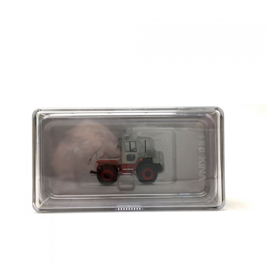 Tracteur Mercedes Trac 800 Gris/Rouge-HO 1/87-BREKINA 13700
