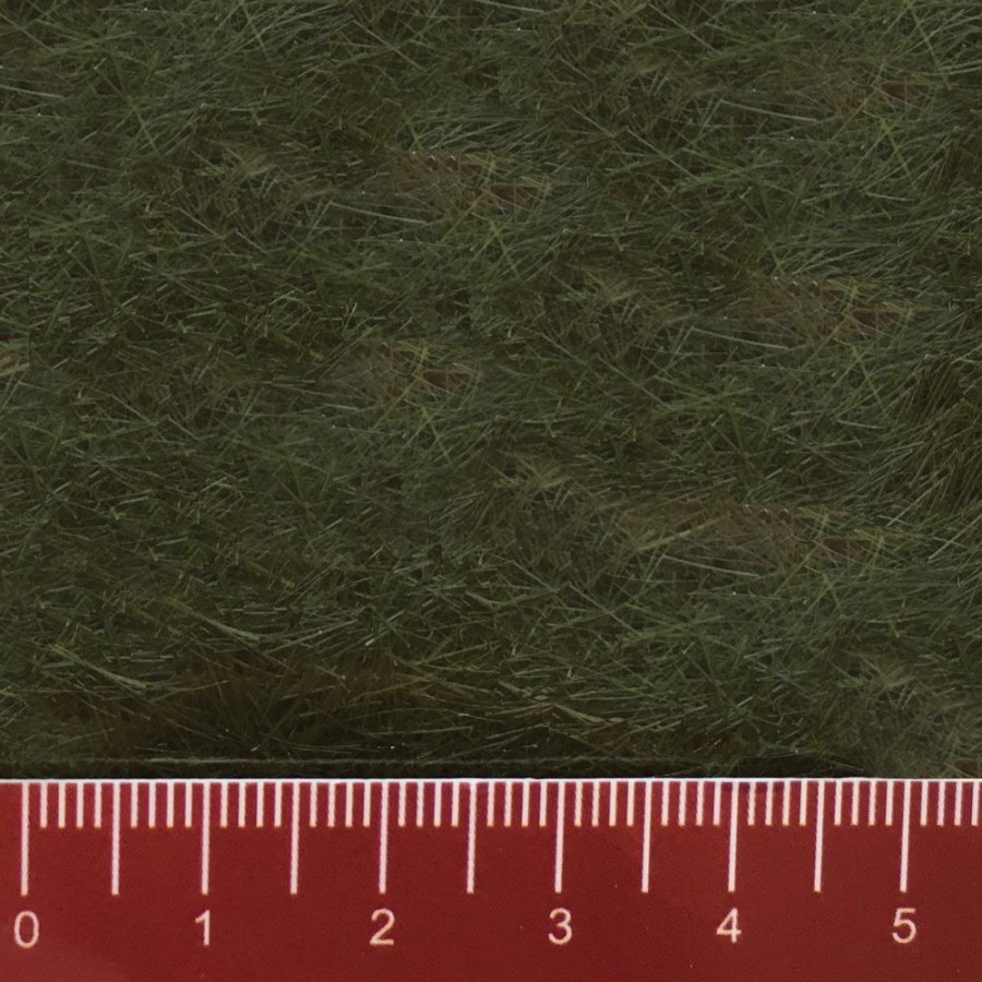 Sachet d'herbe sauvage vert olive 6mm 50g-Toutes échelles-NOCH 07081