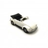 VW Coccinelle Cabriolet Blanche-HO 1/87-AWM 0020BC