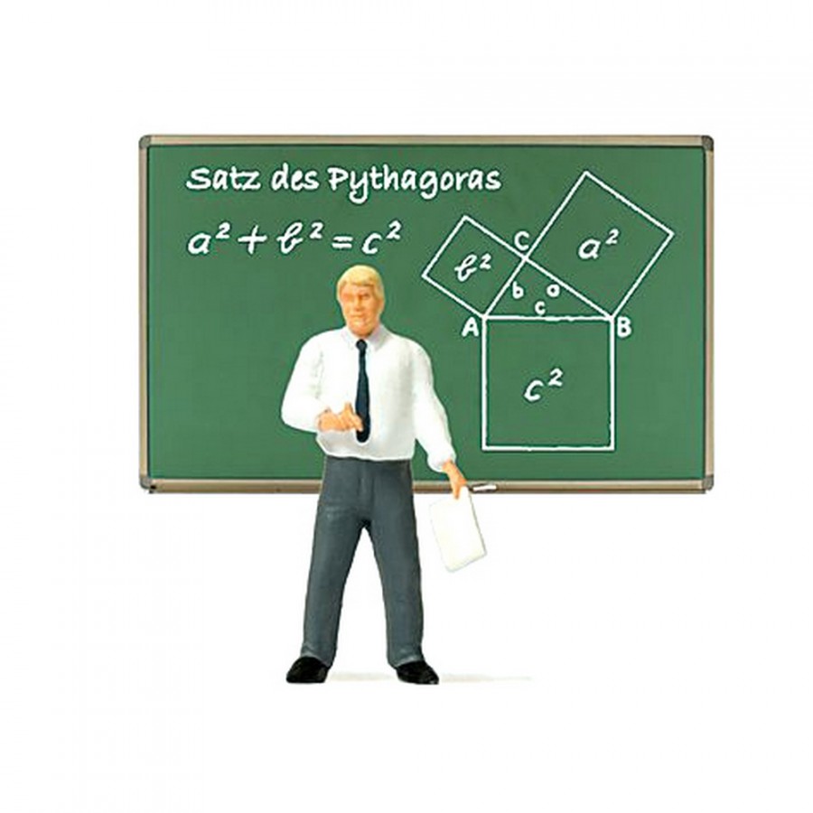 Prof de Maths-HO 1/87-PREISER 29107