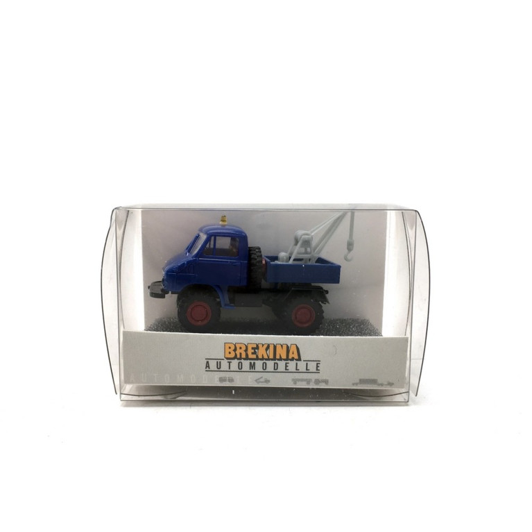 Dépanneuse MERCEDES Unimog 411-HO 1/87-BREKINA 39116