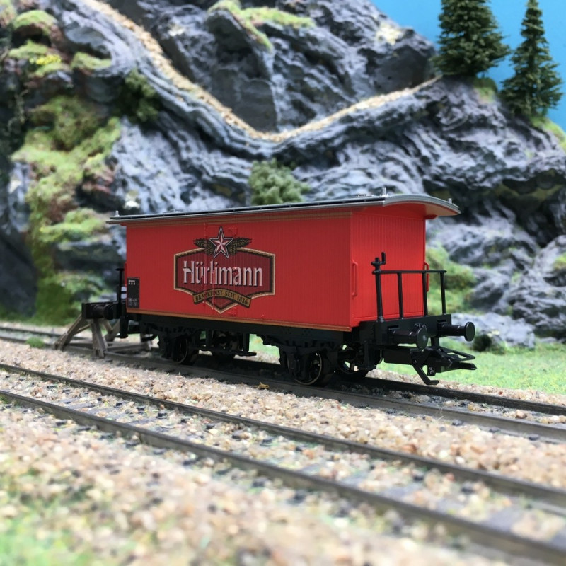 Wagon bière "Hürlimann" Ep IV SBB CFF-HO 1/87-MARKLIN 94516