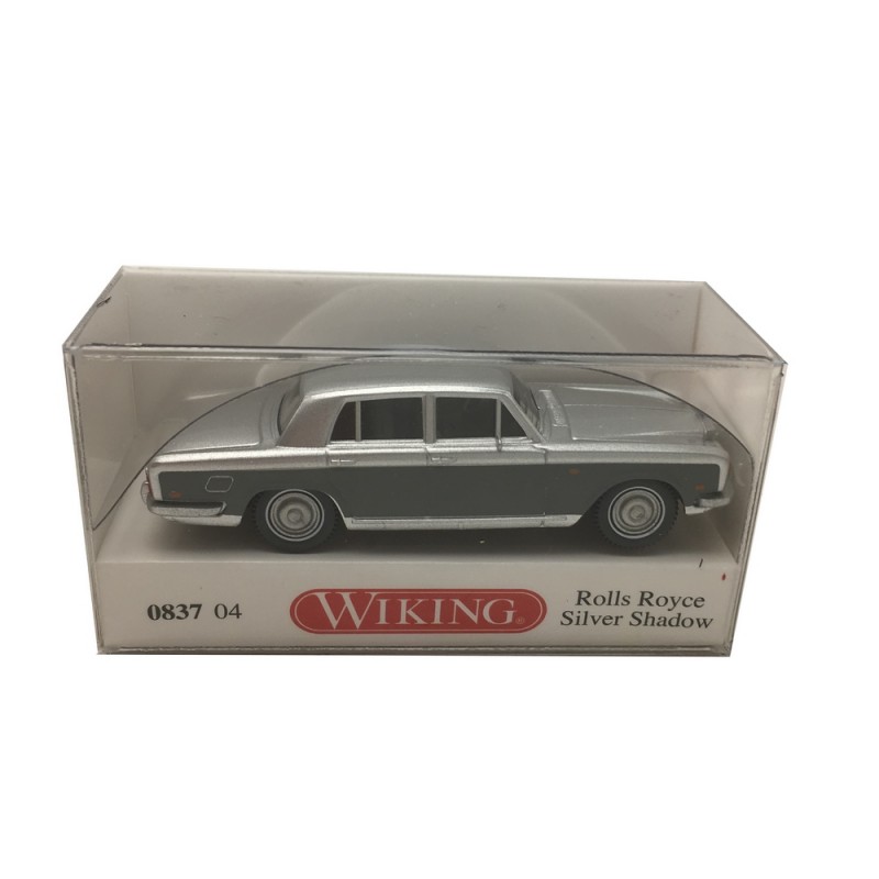 Wiking h0 1:87 auto modelo Rolls Royce Silver Shadow plata 0837 04 nos nuevo embalaje original 