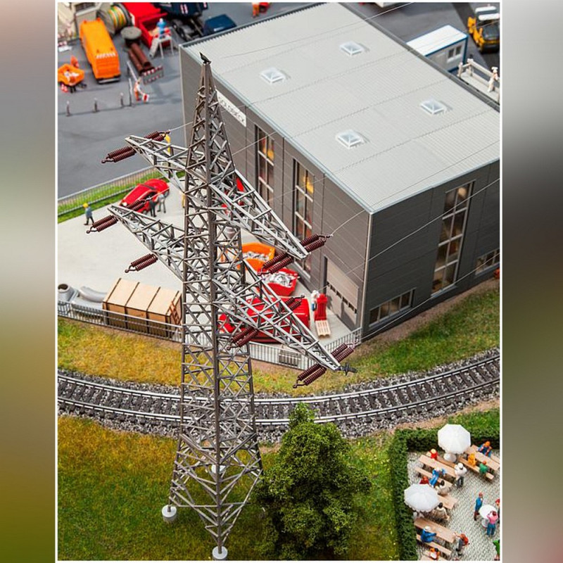 Kit Bureau De Poste Faller 130888 – HO 1:87 – 220 Pièces – Bâtiment à Monter – Nouveau 2021
