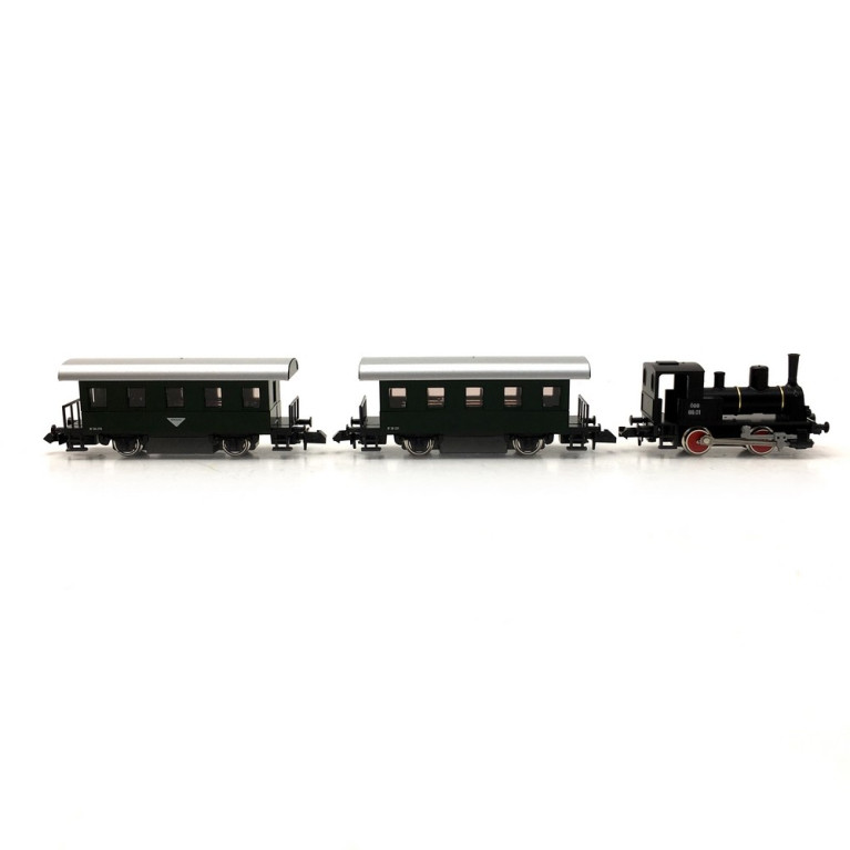Locomotive 88-01 ÖBB + 2 voitures-N 1/160-KATO 105003
