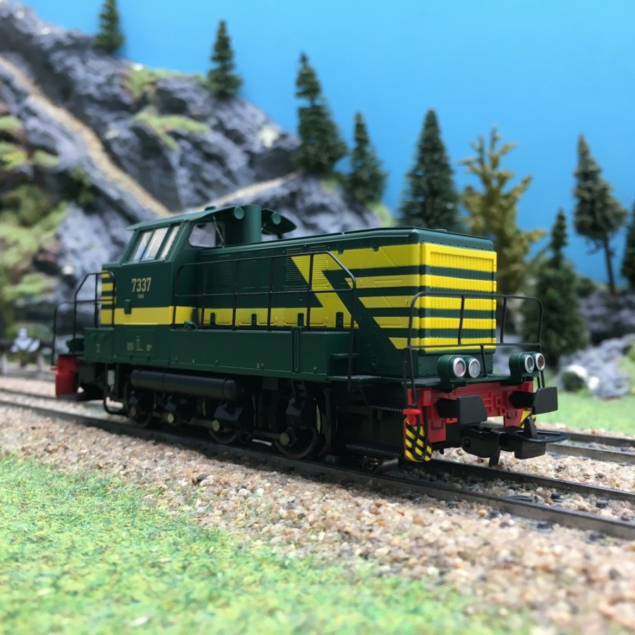 Locomotive Diesel Rh 7337 SNCB Ep IV-HO 1/87-PIKO 96464