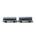 2 wagons frigo Thermotransport SJ Ep III-N 1/160-ARNOLD HN6402