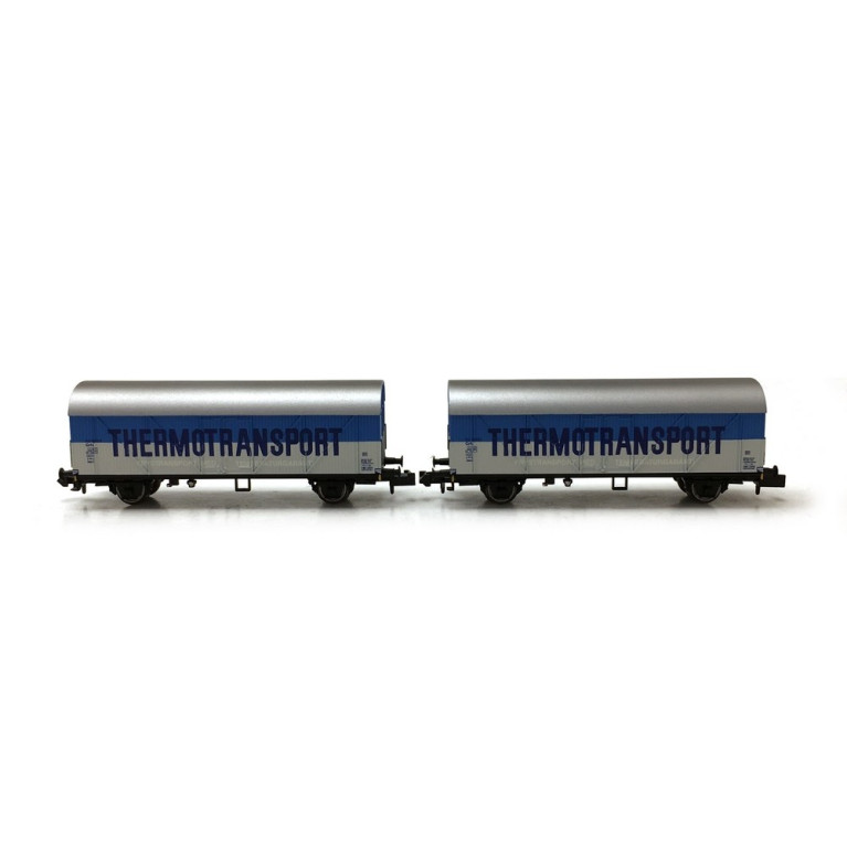 2 wagons frigo Thermotransport SJ Ep III-N 1/160-ARNOLD HN6402