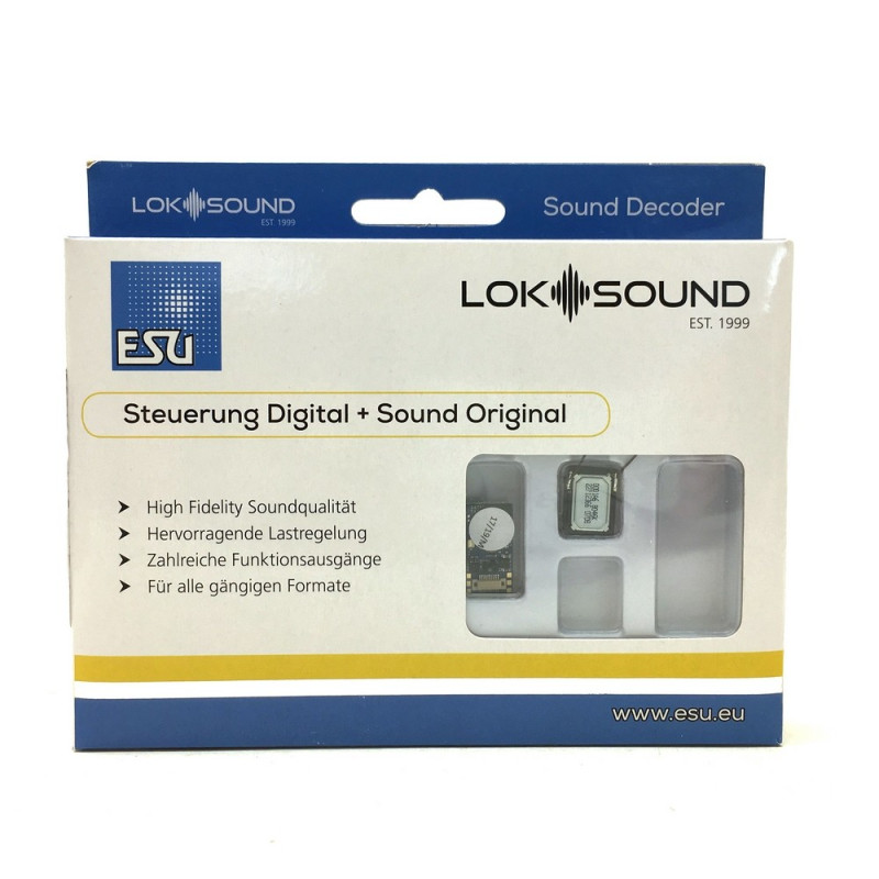 Décodeur Vide Next 18 loksound V5 sonore-ESU-58818