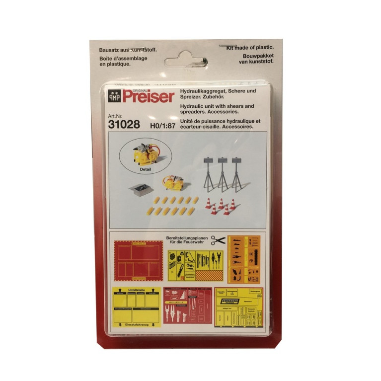 Accessoires de chantiers-HO-1/87-PREISER 31028