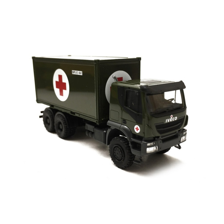IVECO Trakker Croix Rouge Militaire-HO 1/87-HERPA 746519