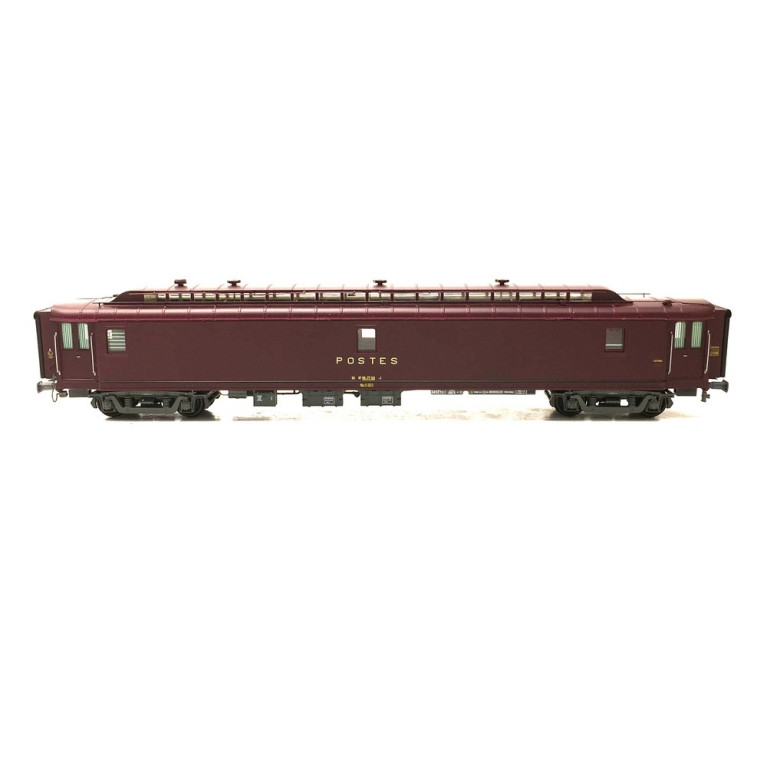 Voiture Postale OCEM Ambulant UIC 21.6m Ep IV-HO 1/87-REE VB090