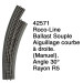 Aiguillage courbe à droite R5 Ballast Souple-HO 1/87-ROCO 42571