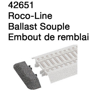 Embout de remblai-HO 1/87-ROCO 42651