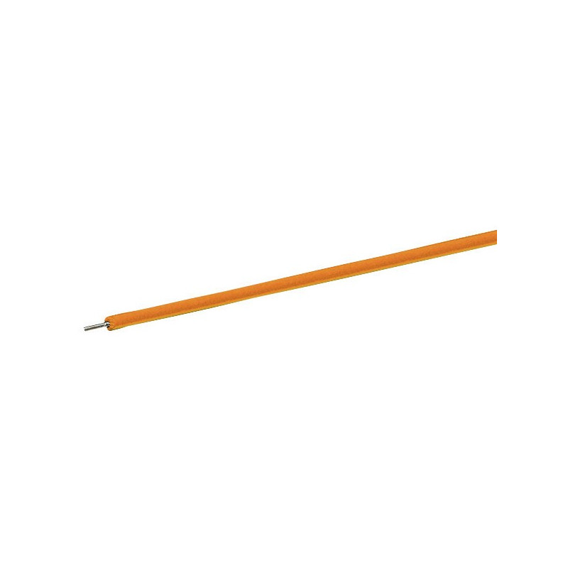 Câble orange 0.7mm x 10m-ROCO 10633