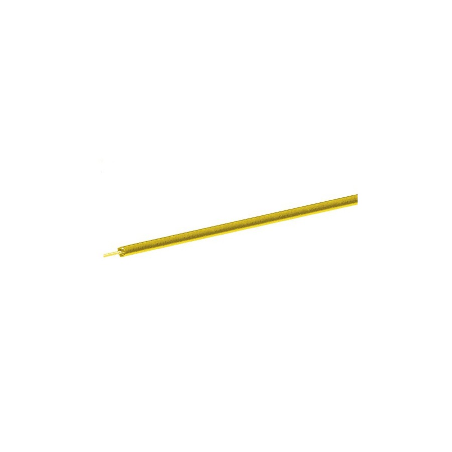 Câble jaune 0.7mm x 10m-ROCO 10634