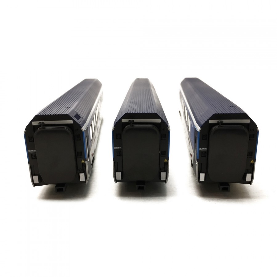 Coffret 3 voitures Railjet CD Ep VI-HO 1/87-ROCO 74139