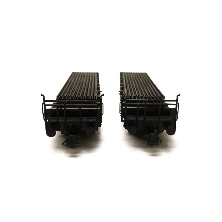 2 wagons plat à ranchers DR Ep II-HO 1/87-ROCO 76196