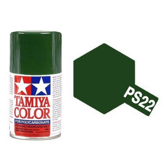 Vert "Racing" Polycarbonate Spray de 100ml-TAMIYA PS22