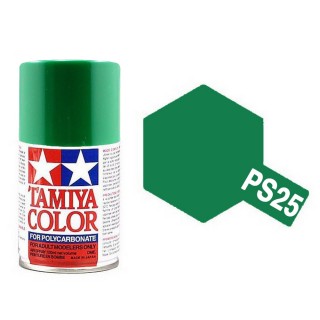 Vert "lumineux" Polycarbonate Spray de 100ml-TAMIYA PS25