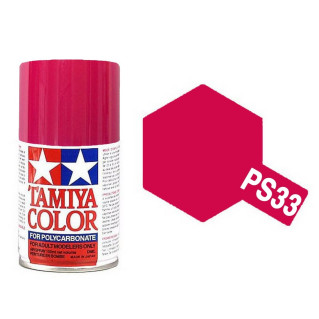 Cherry Red Polycarbonate Spray de 100ml-TAMIYA PS33