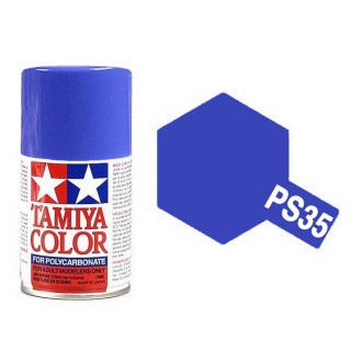 Bleu / Violet Polycarbonate Spray de 100ml-TAMIYA PS35