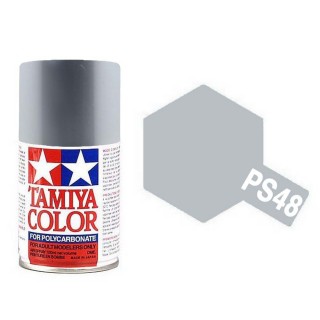 Gris anodisé Polycarbonate Spray de 100ml-TAMIYA PS48