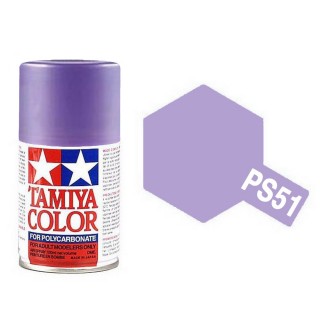Violet anodisé Polycarbonate Spray de 100ml-TAMIYA PS51