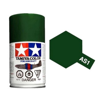 Vert Sombre Spray de 100ml-TAMIYA AS1