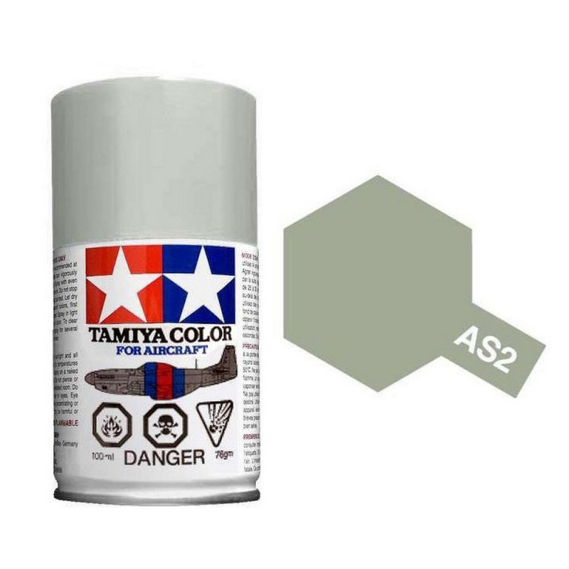 Tamiya 85042 - TS42 Gris clair métal : Peinture acrylique