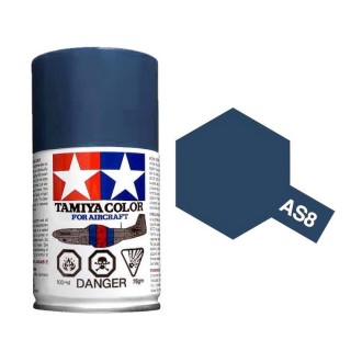 Bleu Navy Spray de 100ml-TAMIYA AS8