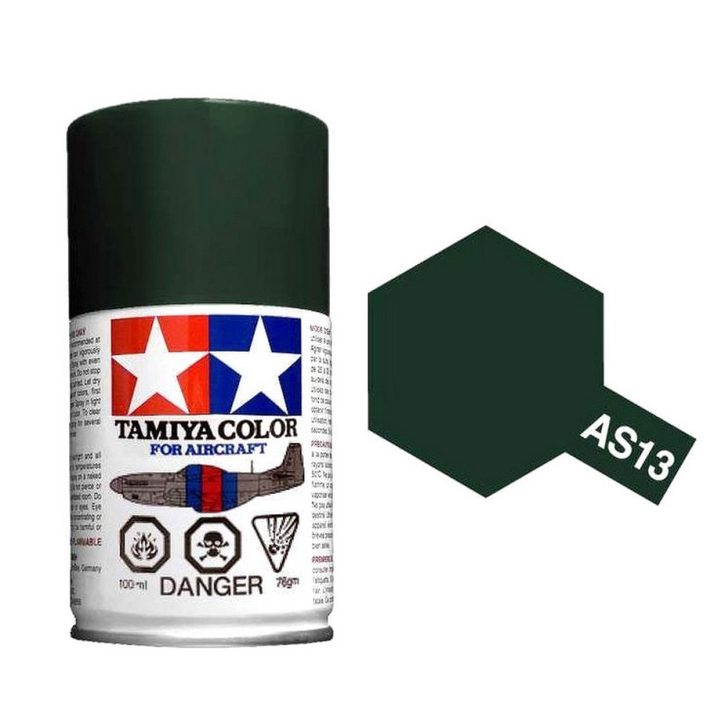 Vert (USAF) Spray de 100ml-TAMIYA AS13