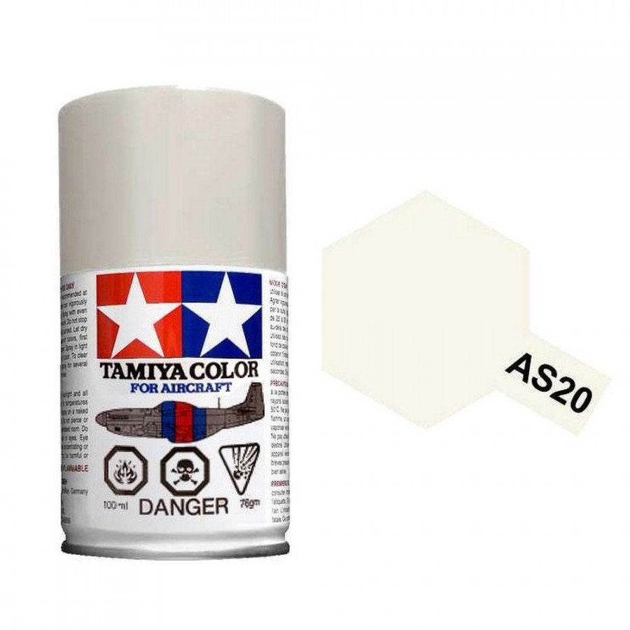 Blanc "Insigne" US Navy Spray de 100ml-TAMIYA AS20