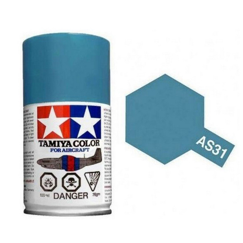 Gris Océan 2 (RAF) Spray de 100ml-TAMIYA AS31