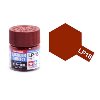 Rouge Terne mat pot de 10ml-TAMIYA LP18