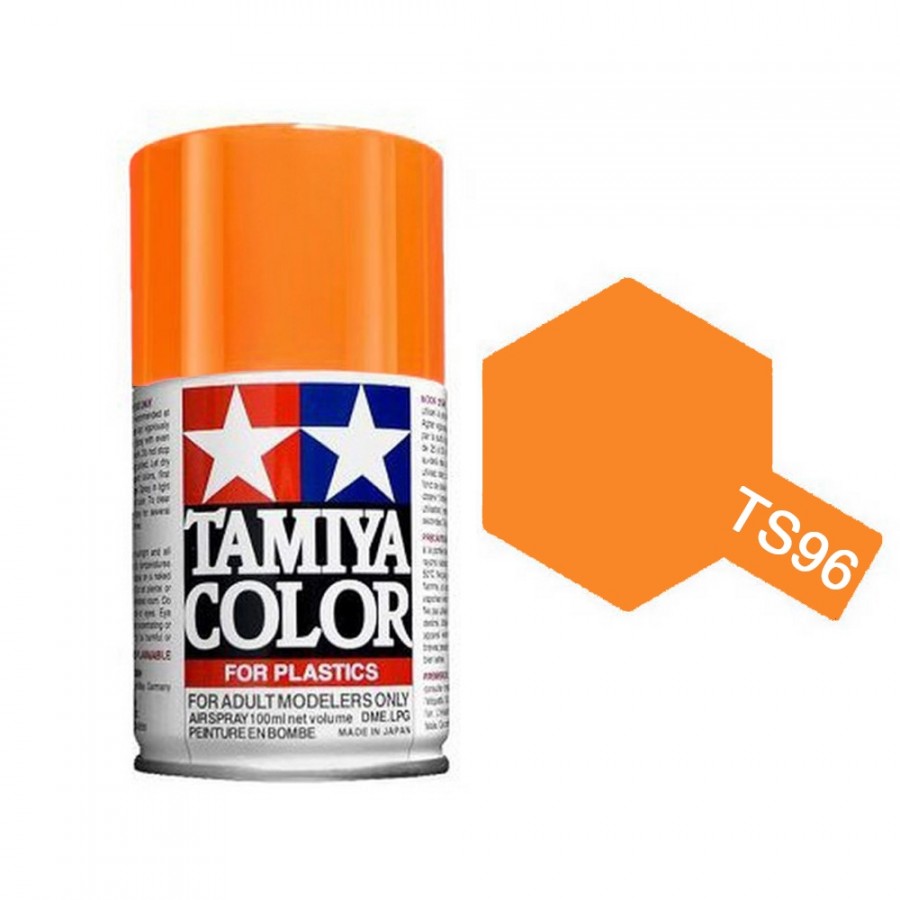 Orange Fluo Brillant Spray de 100ml-TAMIYA TS96