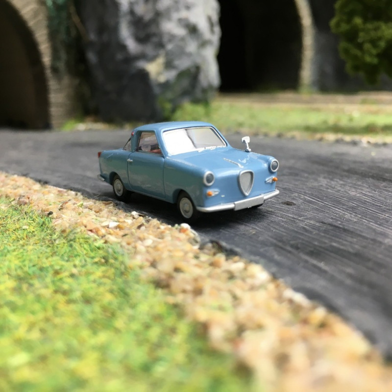 Goggomobil Coupé Bleu-HO 1/87-BREKINA 27856