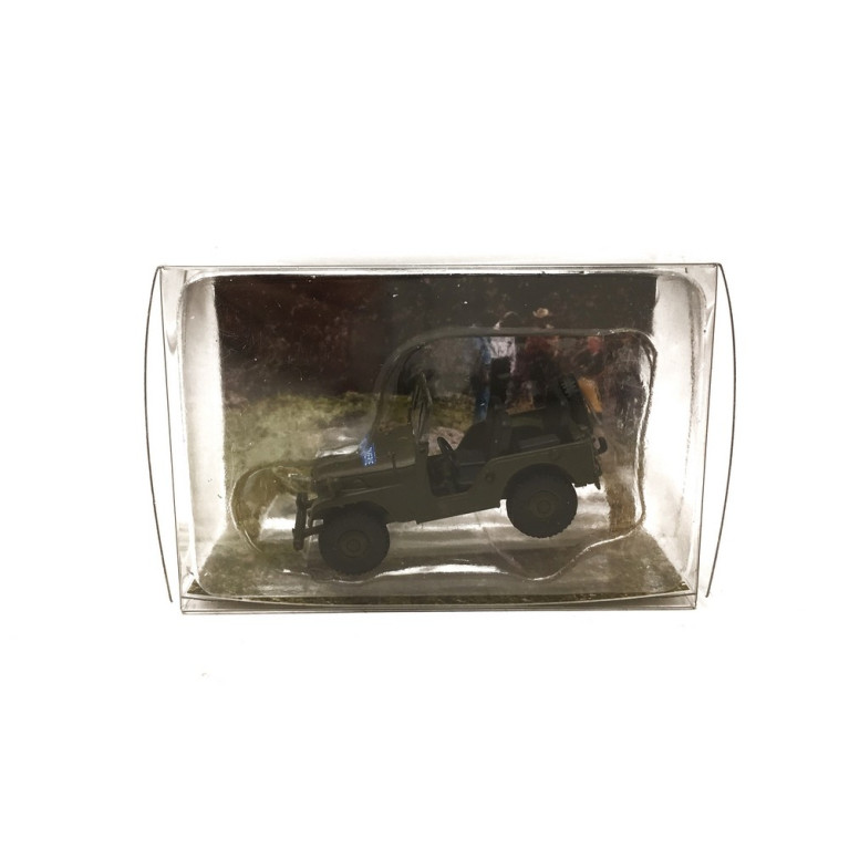 Jeep Universal "Gendarmerie" Kaki-HO 1/87-BREKINA 58908