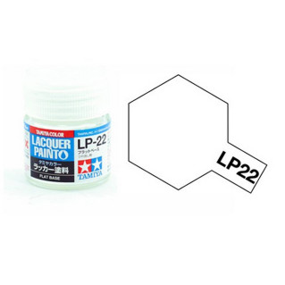 Apprêt Blanc mat pot de 10ml-TAMIYA LP22