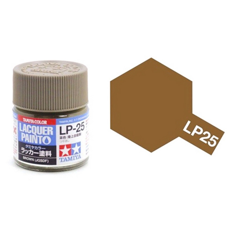 Brun (JGSDF) mat pot de 10ml-TAMIYA LP25 Brun (JGSDF) mat pot de 10ml-TAMIYA LP25